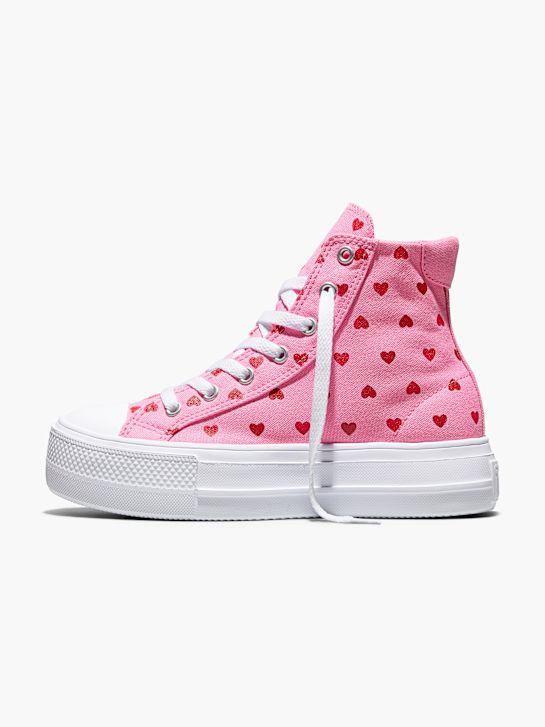 Converse Sportbačiai aukštu aulu Rožinė 127425 3