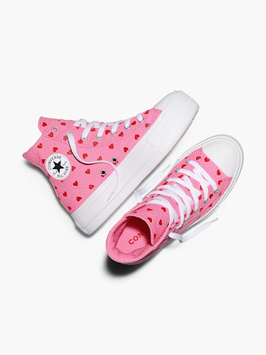 Converse Sportbačiai aukštu aulu Rožinė 127425 6