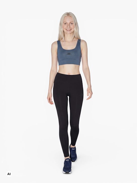 Kappa Brassière de sport Bleu 127372 4
