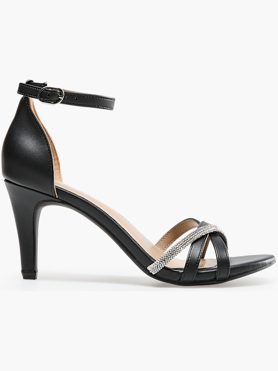 Catwalk Aukštakulnės basutės Juoda 127385 1