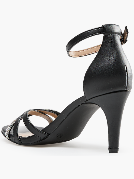 Catwalk Aukštakulnės basutės Juoda 127385 3