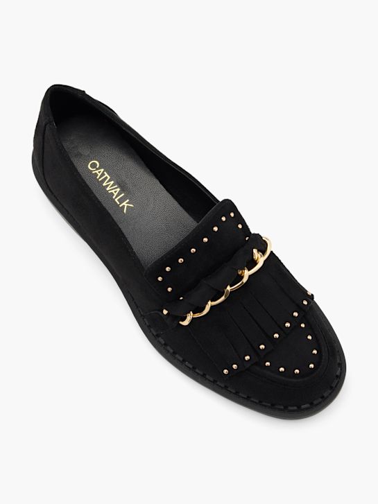 Catwalk Loaferi Negru 127724 2