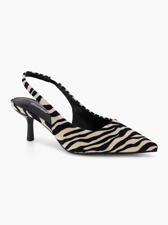 Catwalk Slingback salonarji Črna 127742 6