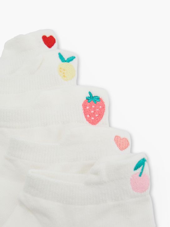 Cosy Nature Sneaker-Socken Weiß 127930 3