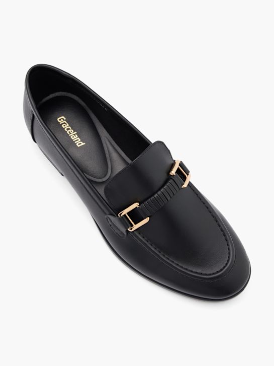 Graceland Loaferai Juoda 127977 2