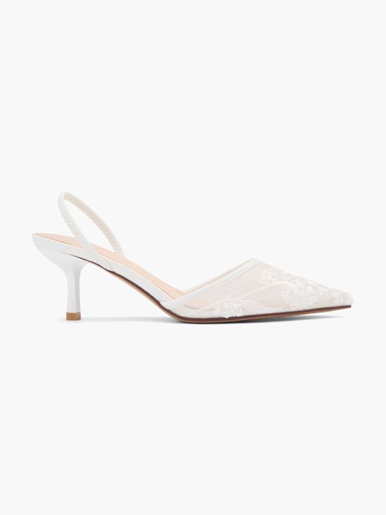 Catwalk Slingback salonke Bijela 128043 1