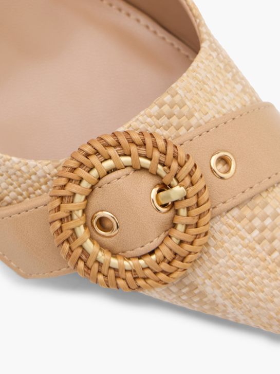 Catwalk Sapato de salto com fivela Beige 128045 5