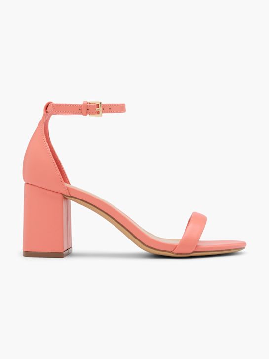 Catwalk Sandale cu toc Corai 128072 1