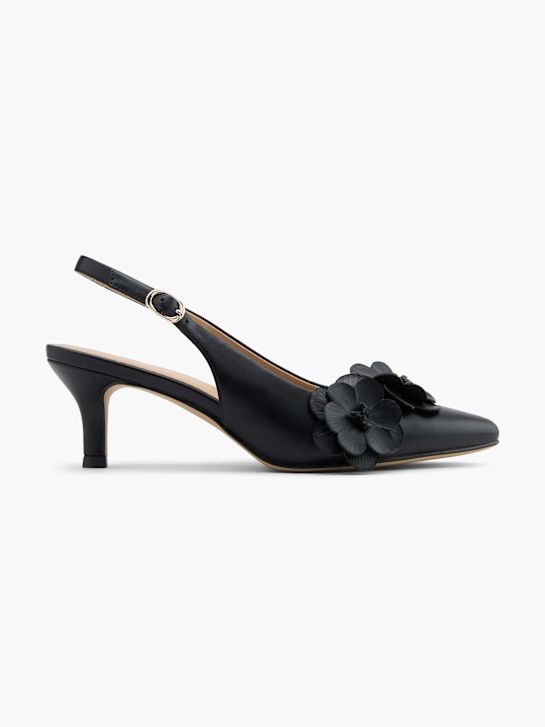 Graceland Slingpumps Schwarz 128105 1