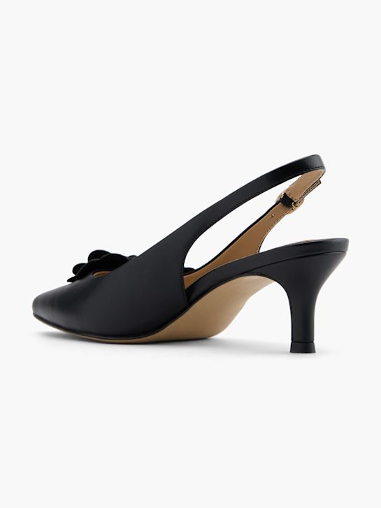 Graceland Slingback salonarji Črna 128105 3