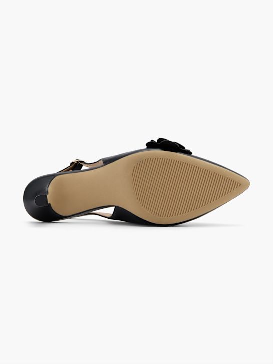 Graceland Slingback salonarji Črna 128105 4