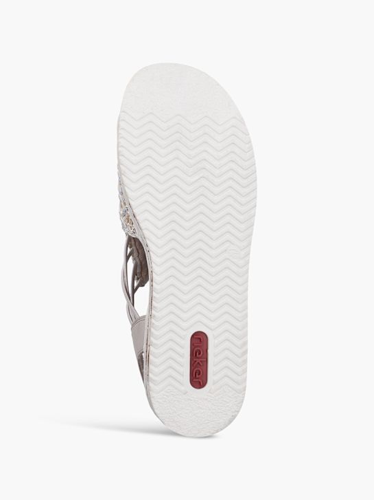 Rieker Sandales à talons Beige 128128 4