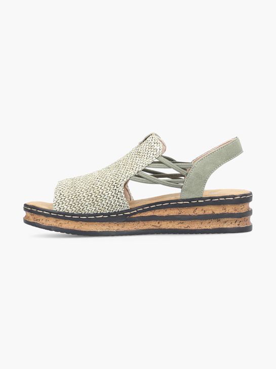 Rieker Sandalette Grün 128131 3