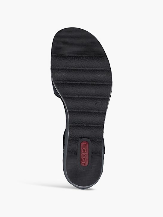 Rieker Sandalette Schwarz 128130 4