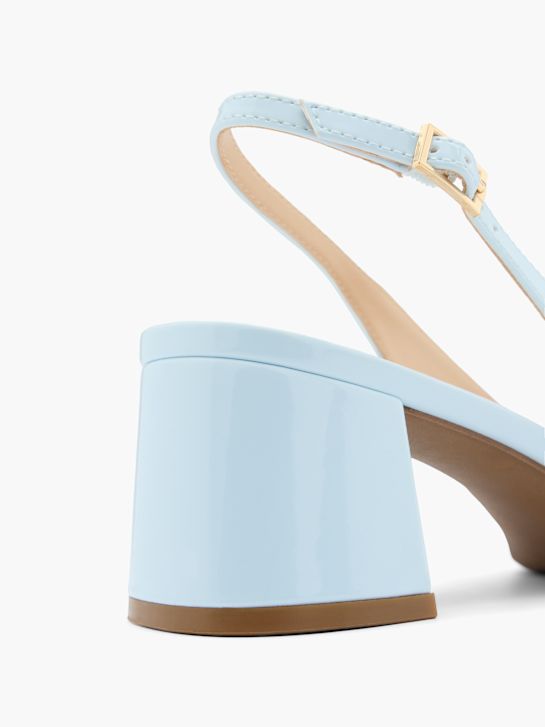 Catwalk Slingback salonarji Modra 128219 6