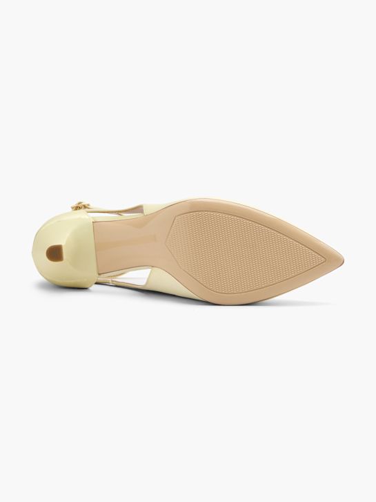 Graceland Slingback salonarji Rumena 128303 4