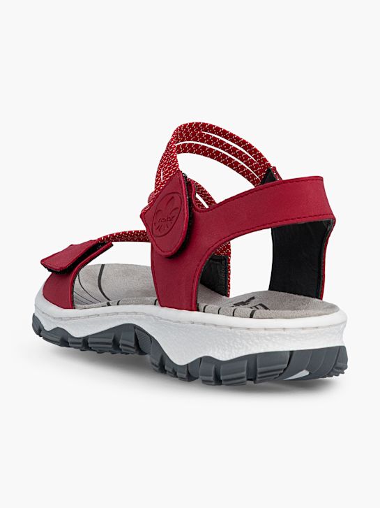 Rieker Sandales de randonnée Rouge 128443 5