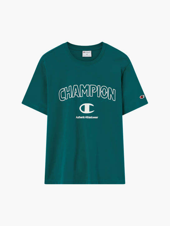 Champion T-Shirt Dunkelgrün 128459 1