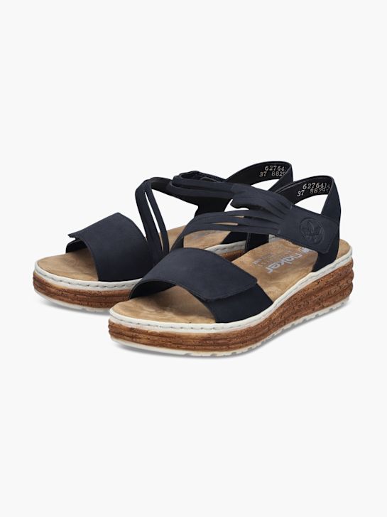 Rieker Sandalette Schwarz 128465 6