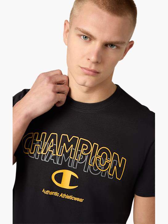 Champion Tee-shirt Noir 128457 5