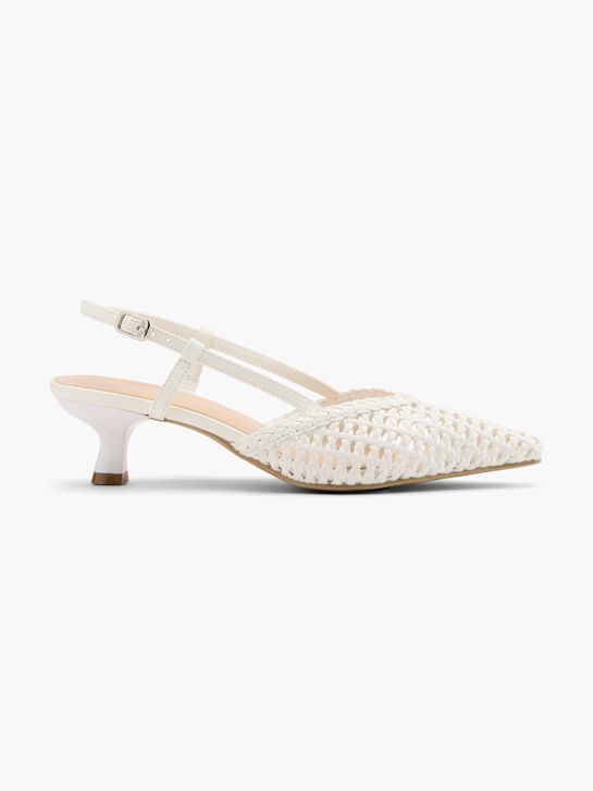 Catwalk Décolleté con cinturino Bianco 128307 1