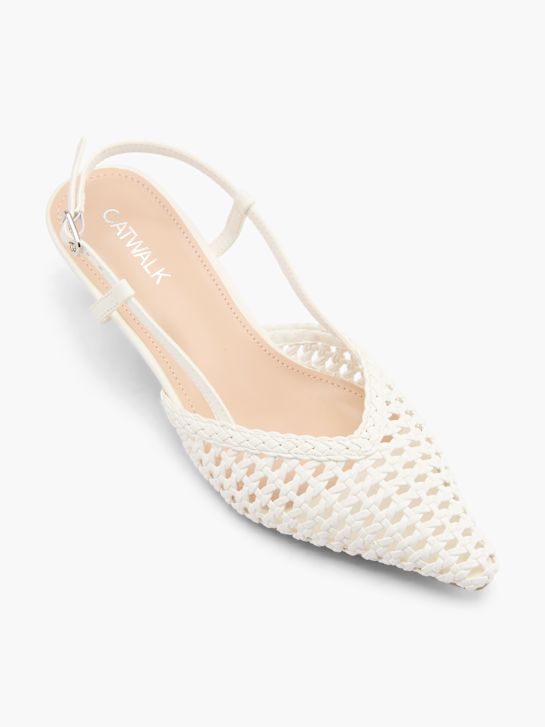 Catwalk Décolleté con cinturino Bianco 128307 2