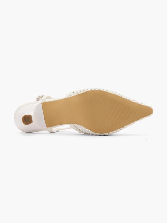 Catwalk Slingback salonke Bijela 128307 4