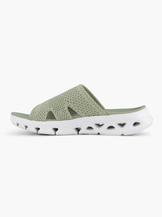 Skechers Klapki Zielony 128393 2