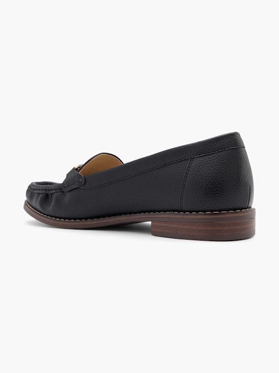 Graceland Mocasini Negru 128836 3