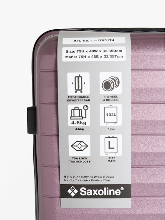 Saxoline Koffer Lila 128927 6