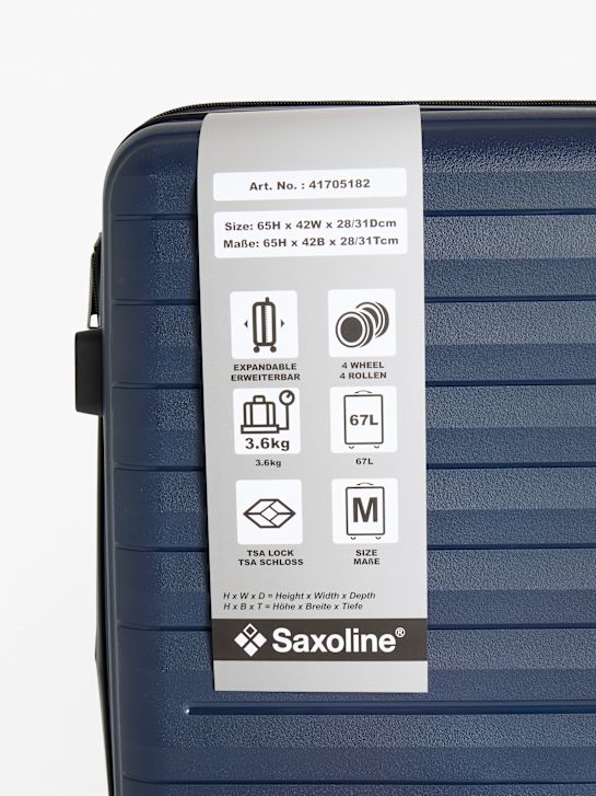 Saxoline Koffer Blau 128930 6