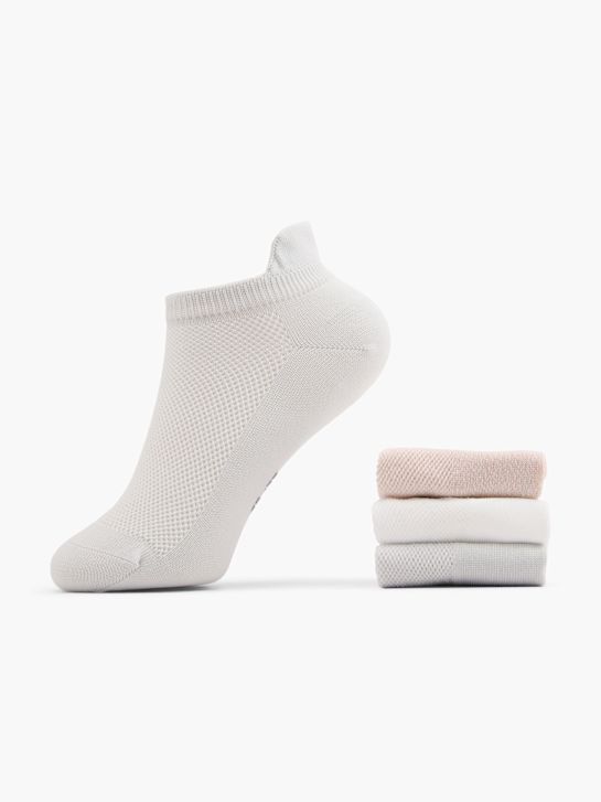 Cosy Nature Sneaker-Socken Grau 129002 1