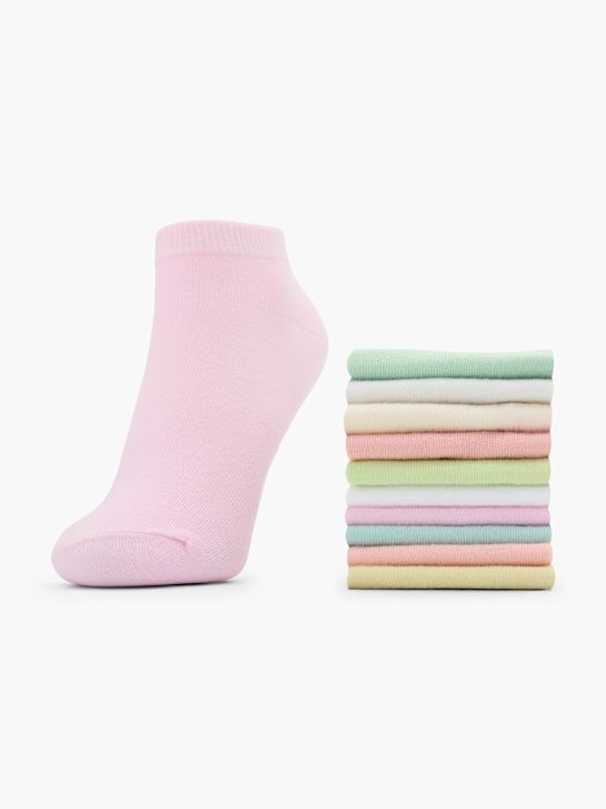Cosy Nature Sneaker-Socken Rosa 129076 1