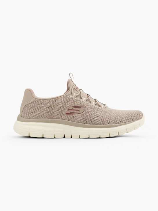 Skechers Slip On Sneaker Taupe 129357 1