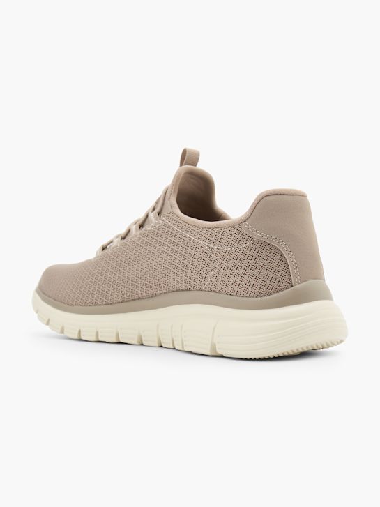 Skechers Slip On Sneaker Taupe 129357 3