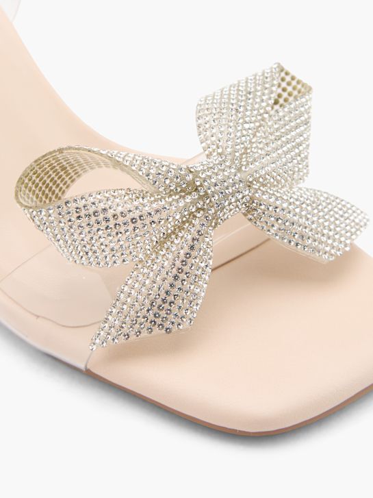 Catwalk Sandale z visoko peto Srebrna 129402 5