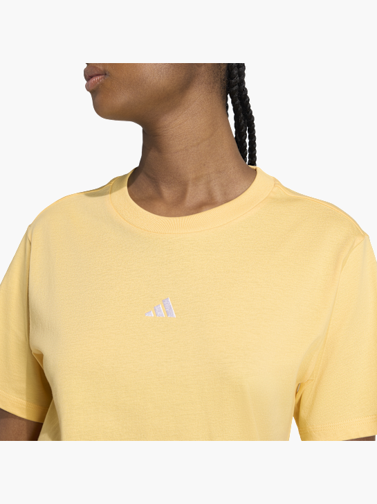 adidas Tee-shirt Jaune 134036 4