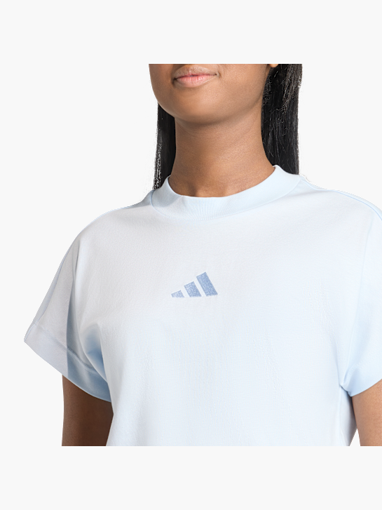 adidas Tee-shirt Bleu clair 134045 5