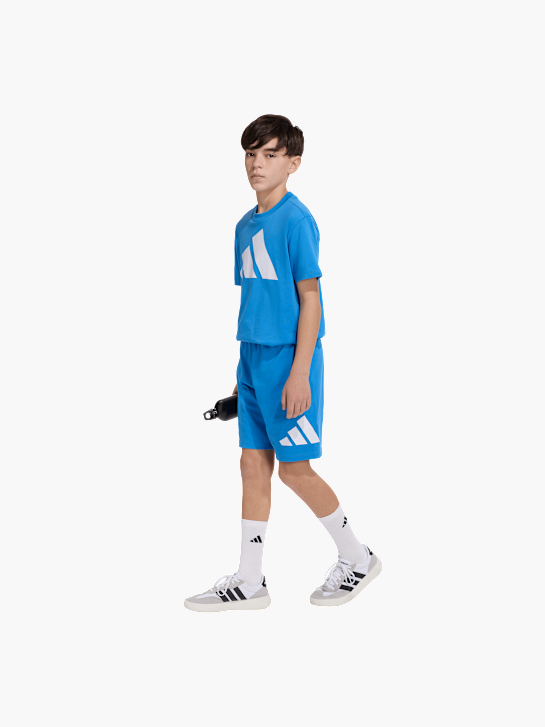 adidas Tee-shirt Bleu 133990 4