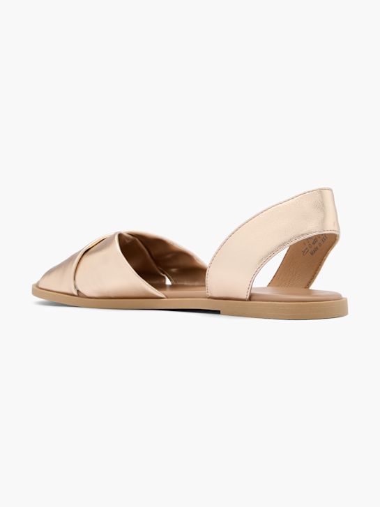 Graceland Sandale Gold 129520 3