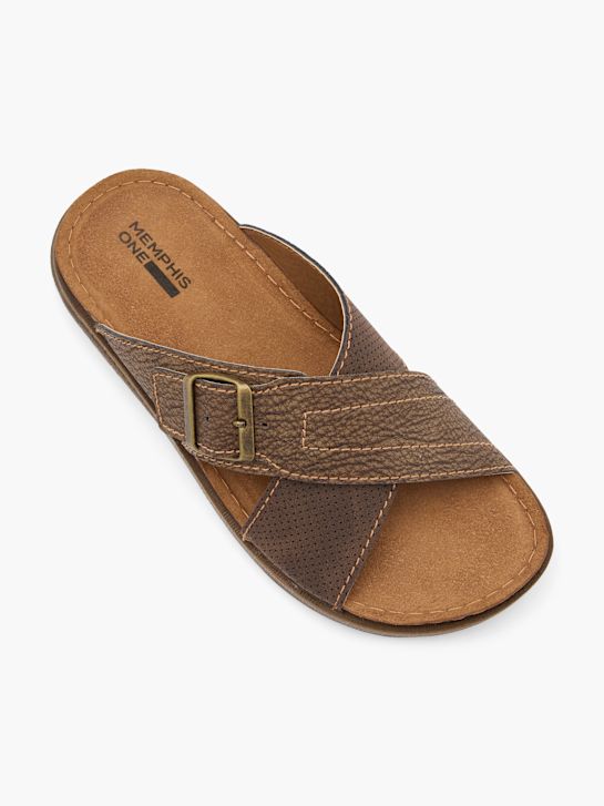 Memphis One Sandália Castanho 129528 2