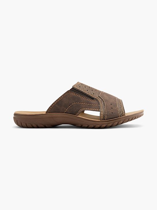 Memphis One Ciabatta con plantare profondo Marrone 129529 1