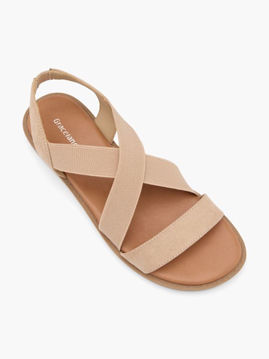 Graceland Sandália Beige 129562 2