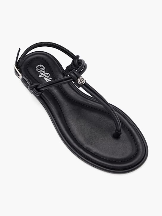 Buffalo Sandalen-Zehentrenner Schwarz 129577 2