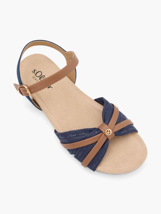 s.Oliver Sandale Blau 129578 2