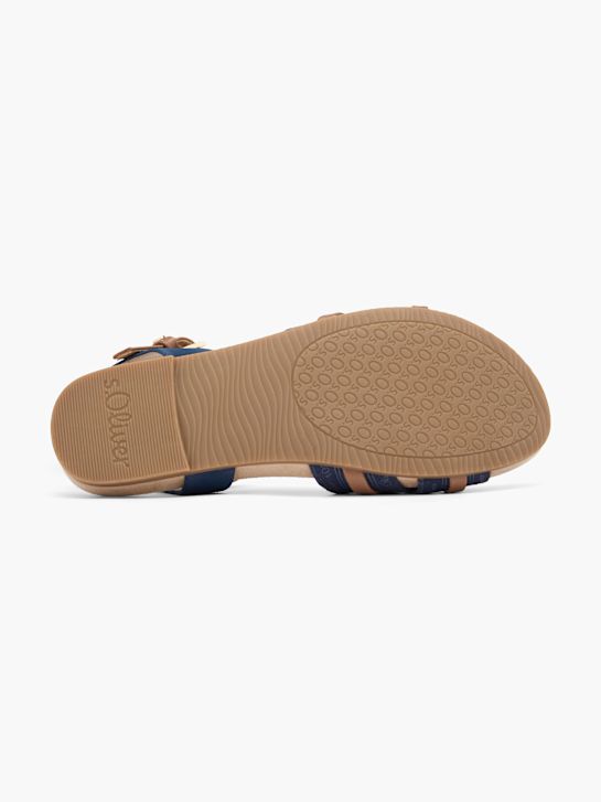 s.Oliver Sandale Blau 129578 4