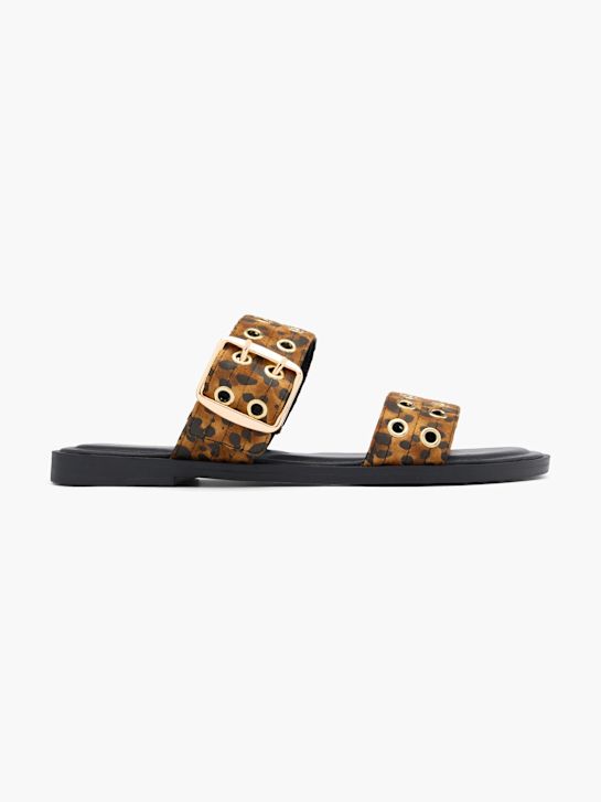 Catwalk Chaussons Marron 129580 1