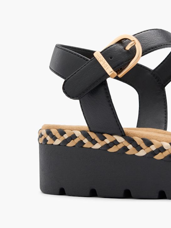 ESPRIT Sandale s petom Crna 129582 6