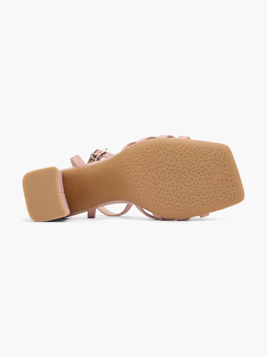 Catwalk Sandale z visoko peto Roza 129590 4