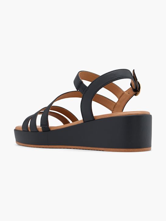 Graceland Højhælet sandal Sort 129642 3